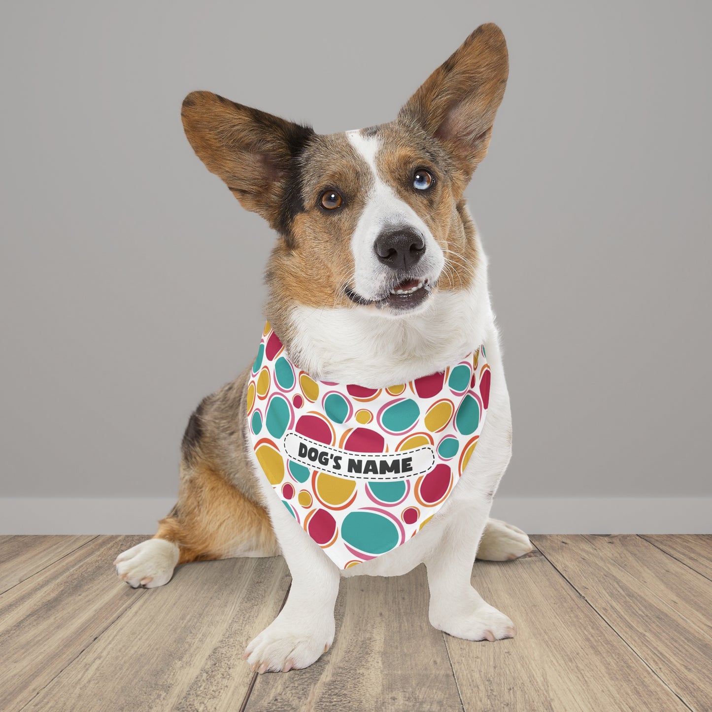 Our Fun Polka Dot Bandana with Adjustable Collar