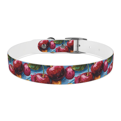 Cherries Pattern Dog Collar