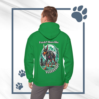 Halloween Doberman Zombie Hoodie