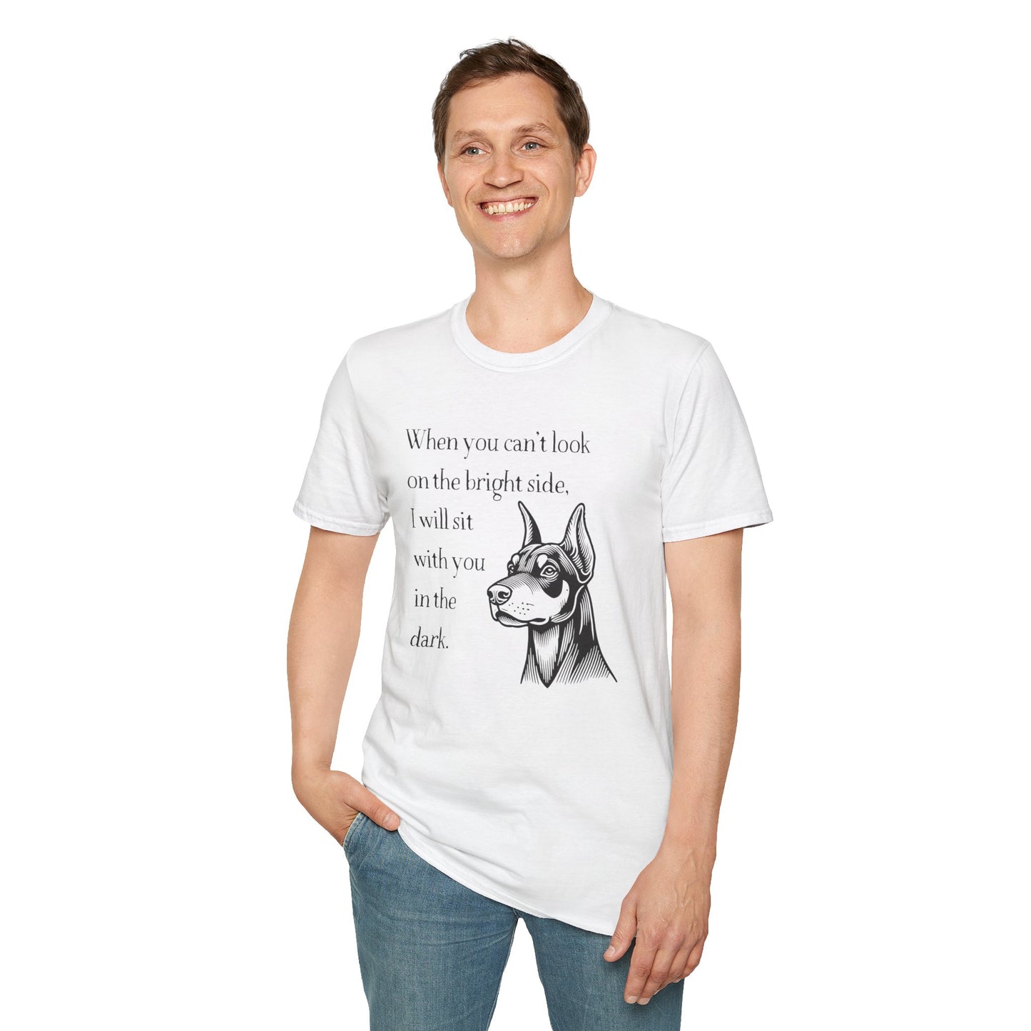 Doberman Quote Softstyle T-Shirt