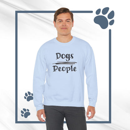 Dogs Over People Crewneck Sweatshirt