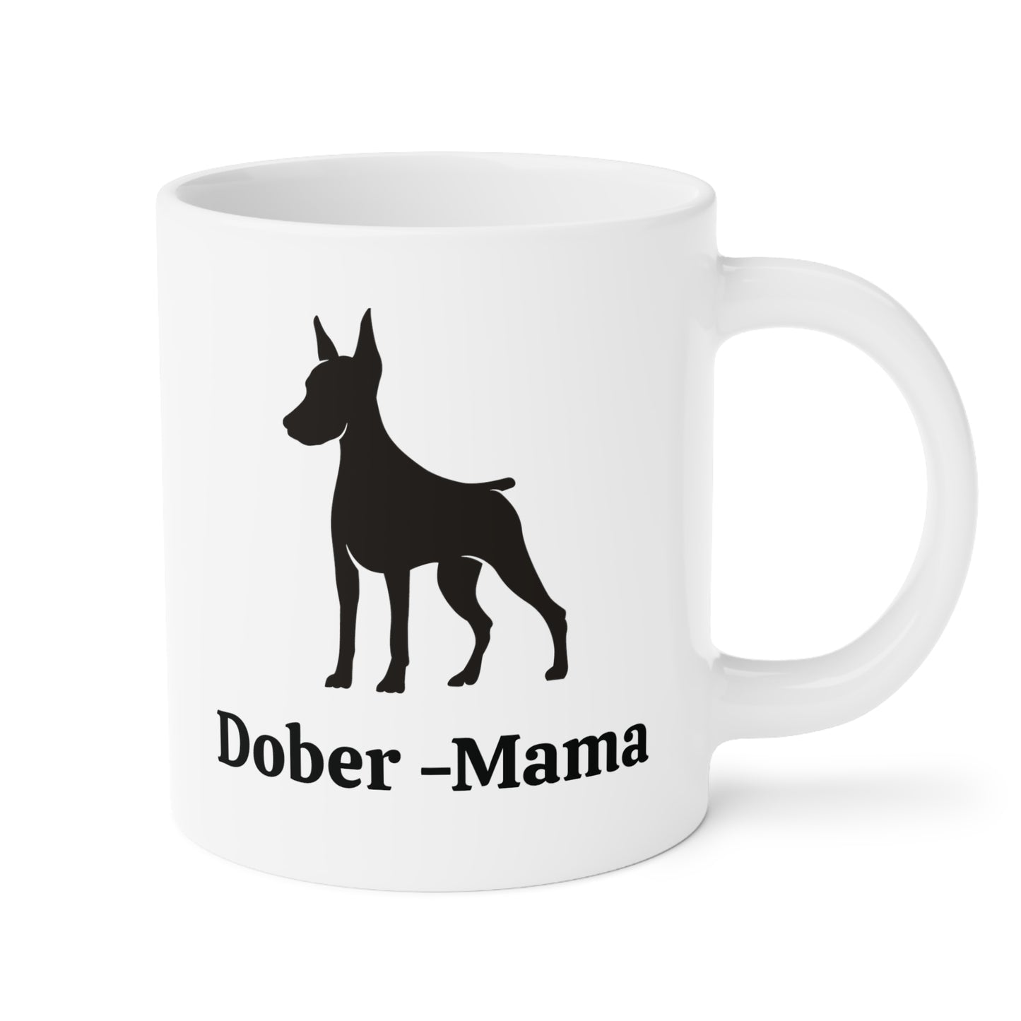 Dober-Mama Ceramic Dog Lover Ceramic Mug