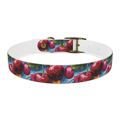 Cherries Pattern Dog Collar