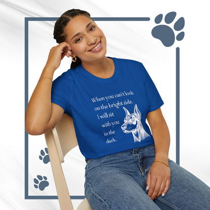 Doberman Quote Softstyle T-Shirt