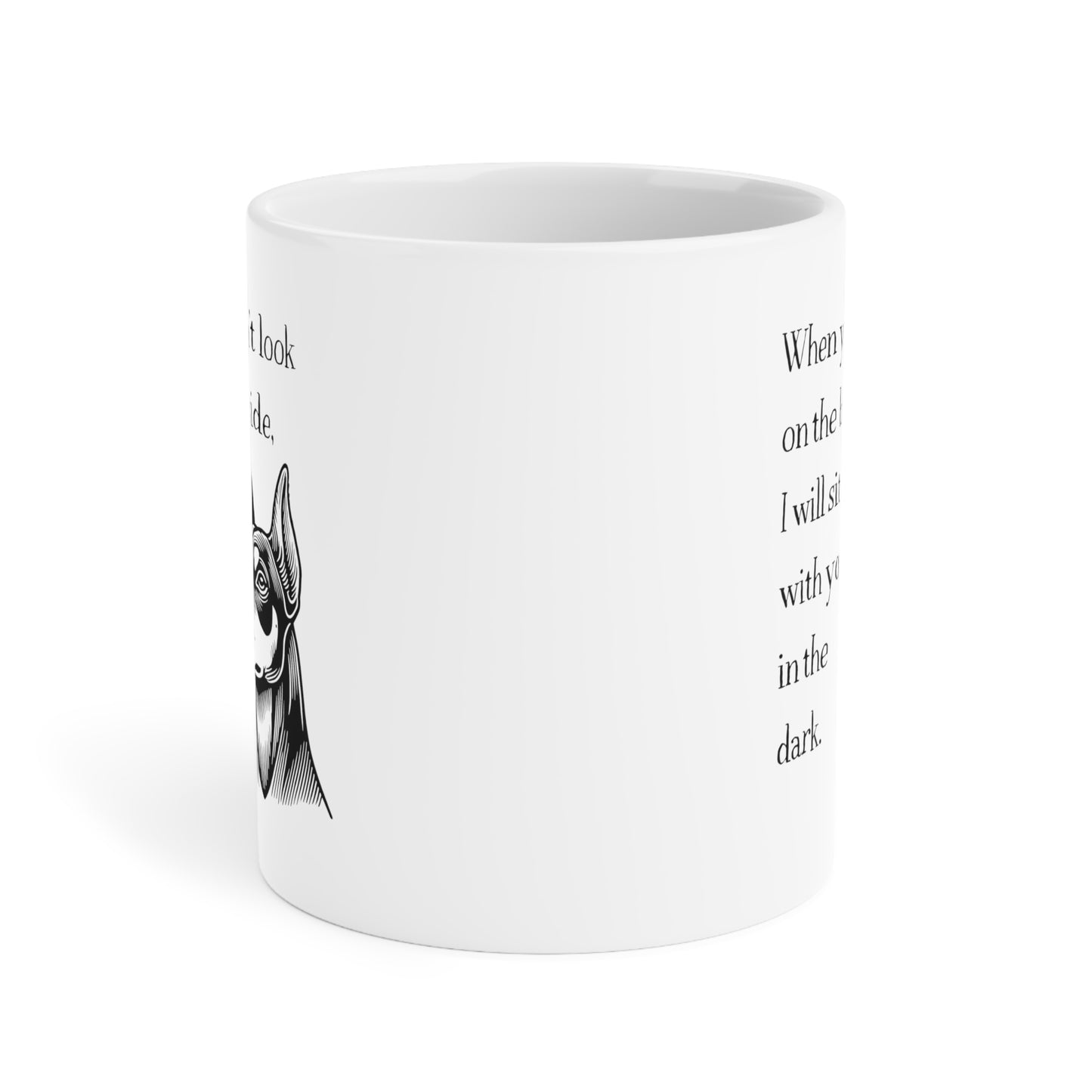 Forever Loyal Doberman Ceramic Mug