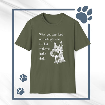 Doberman Quote Softstyle T-Shirt