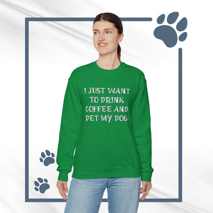 Coffee & Canines Crewneck Sweatshirt