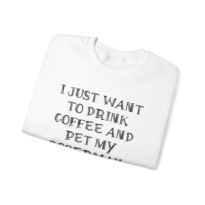 Coffee & Dobermans Crewneck Sweatshirt