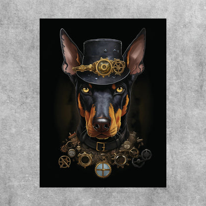 Steampunk Doberman