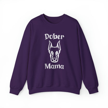 Proud Dober Mom Crewneck Sweatshirt