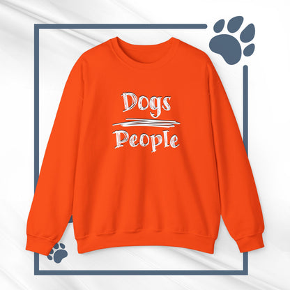 Dogs Over People Crewneck Sweatshirt