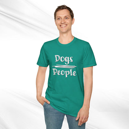 Dog Lover Unisex Tee "Dogs Over People"