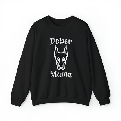 Proud Dober Mom Crewneck Sweatshirt