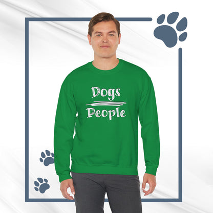 Dogs Over People Crewneck Sweatshirt