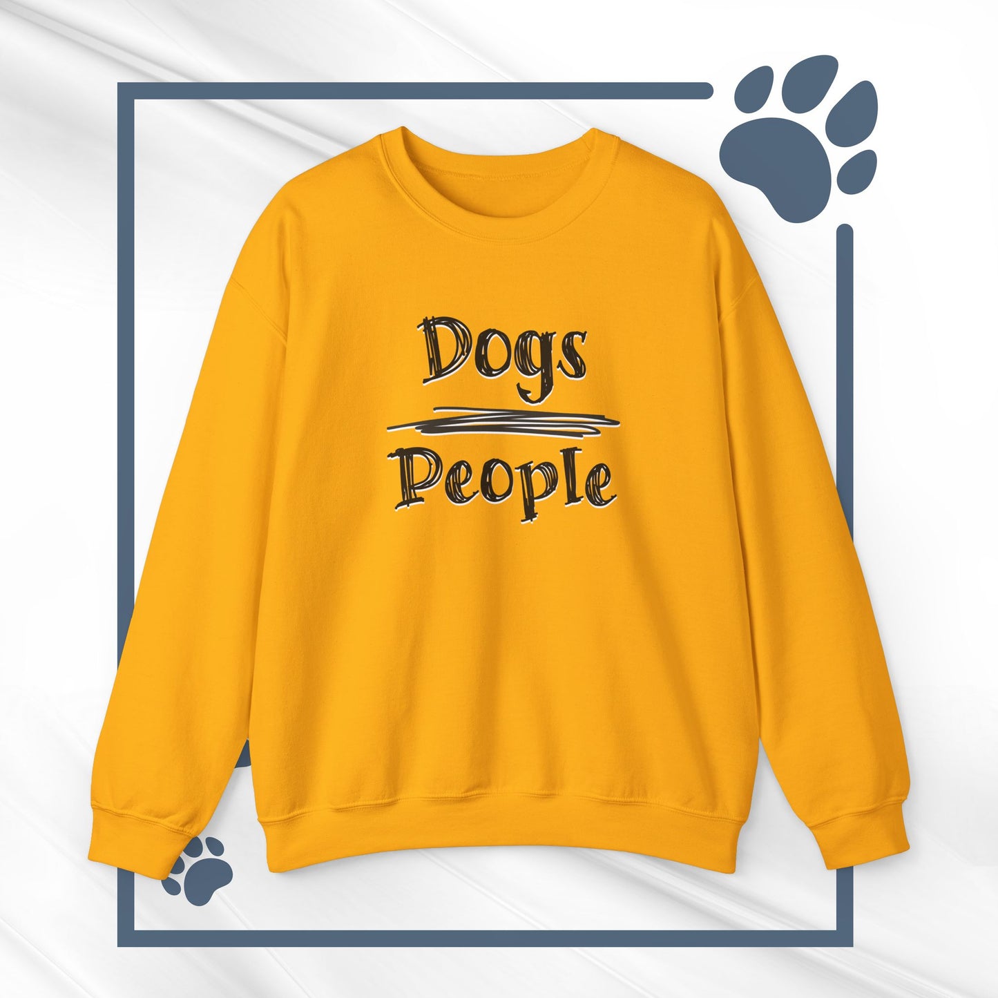 Dogs Over People Crewneck Sweatshirt