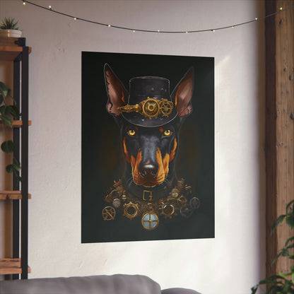 Steampunk Doberman