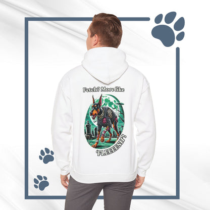 Halloween Doberman Zombie Hoodie