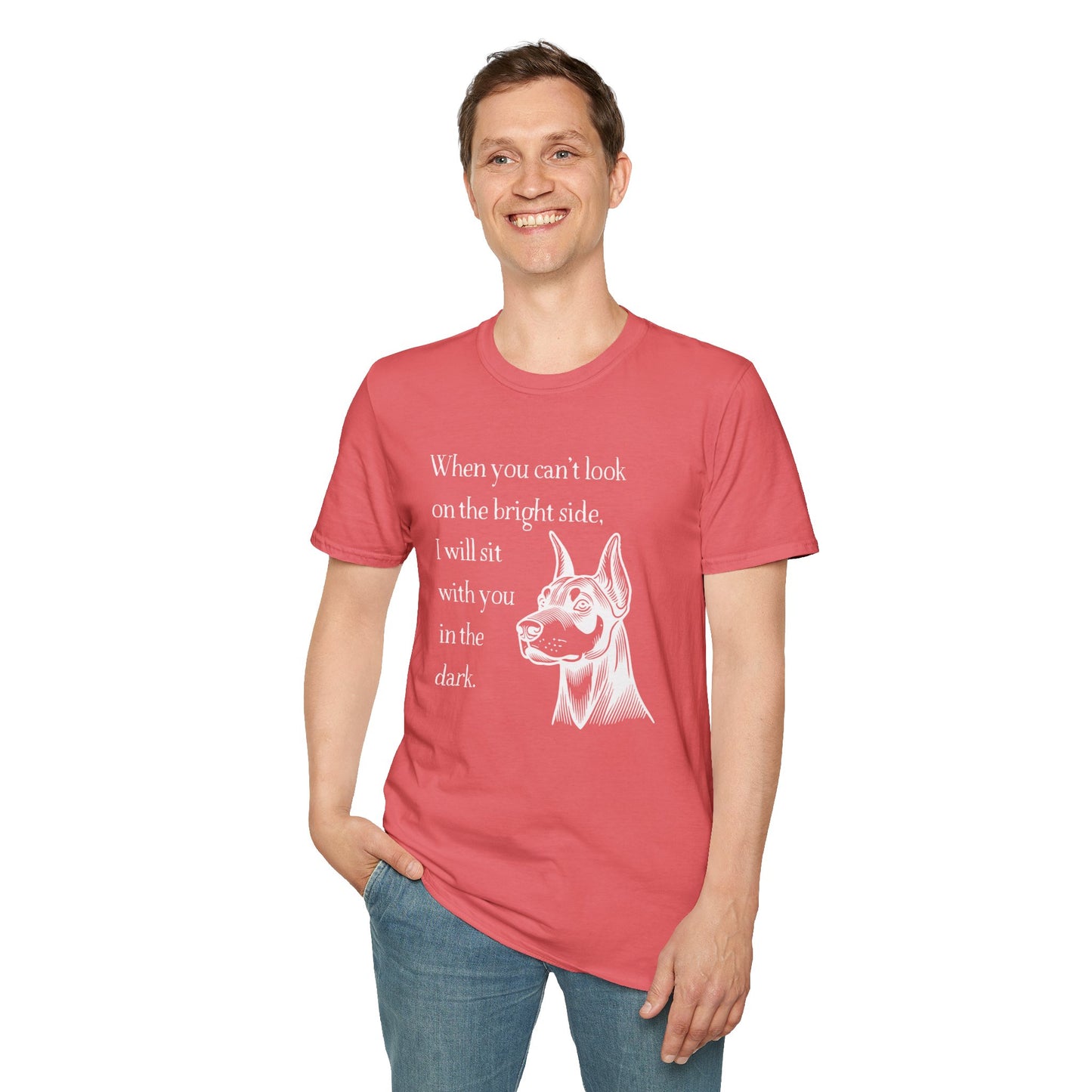 Doberman Quote Softstyle T-Shirt