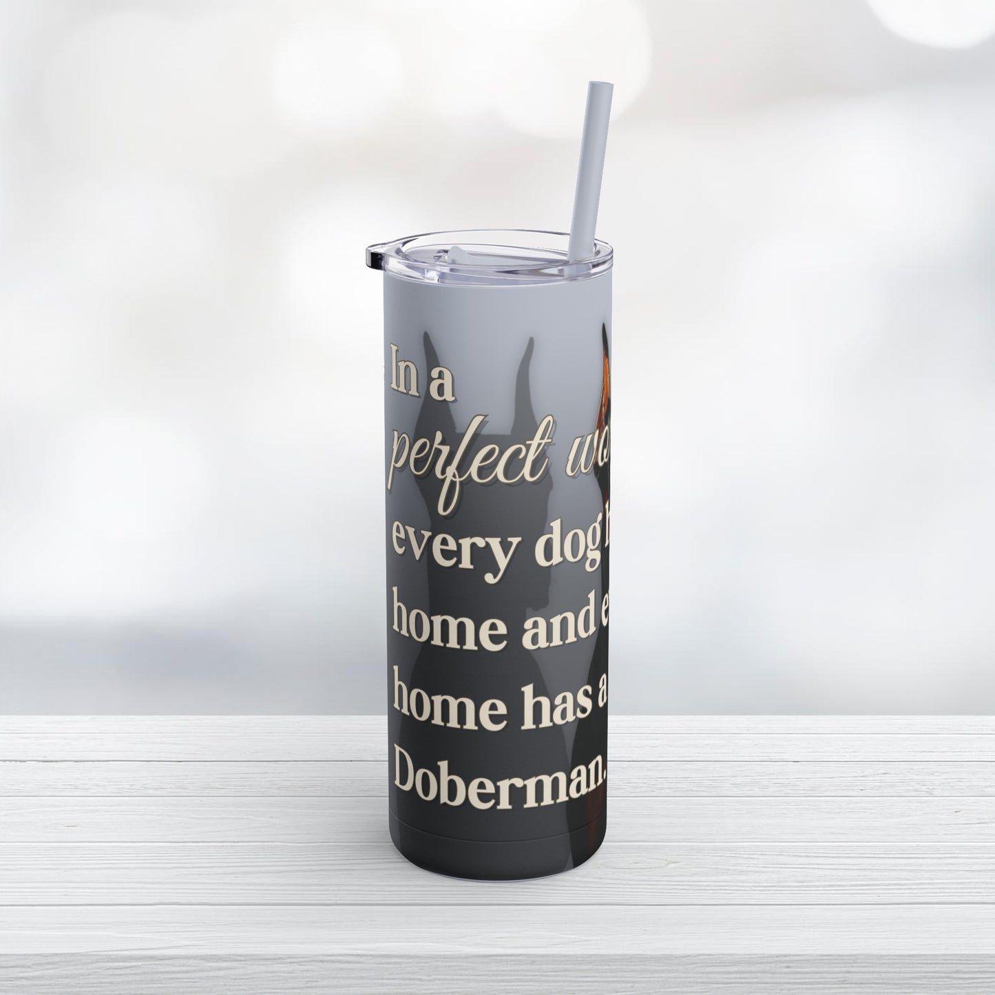 Doberman Advocate 20oz Tumbler