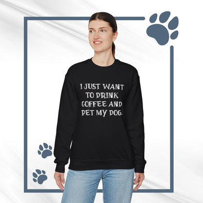 Coffee & Canines Crewneck Sweatshirt