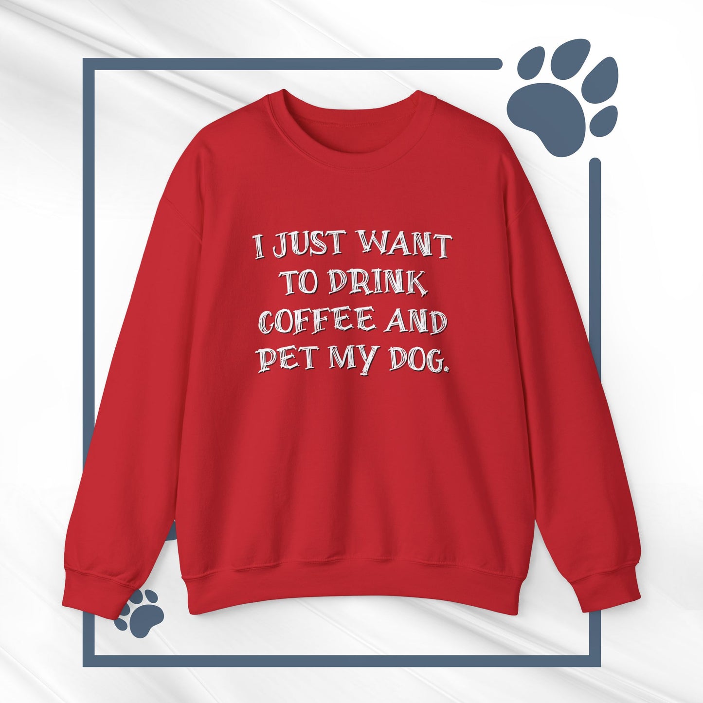 Coffee & Canines Crewneck Sweatshirt