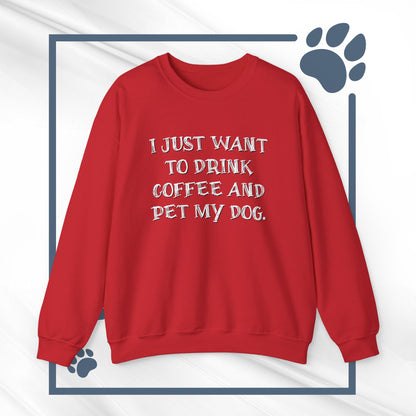 Coffee & Canines Crewneck Sweatshirt