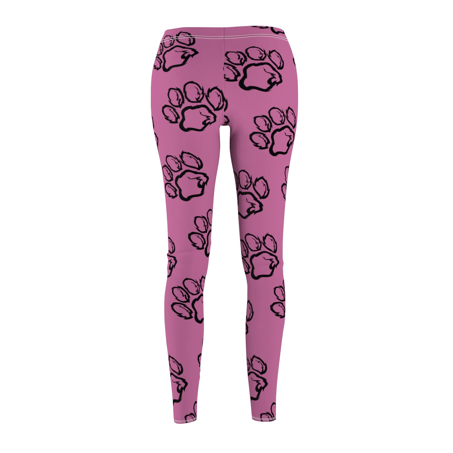 Pink Paw Print Passion Leggings