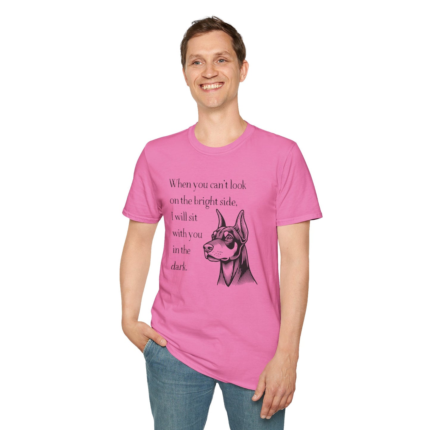 Doberman Quote Softstyle T-Shirt