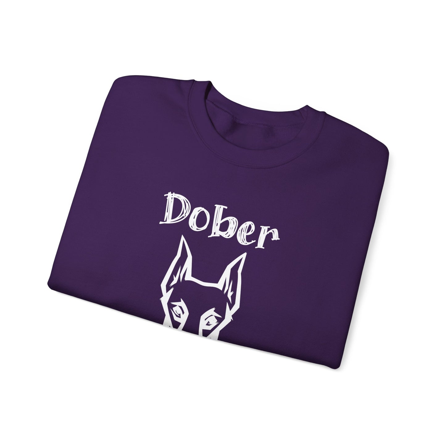 Proud Dober Mom Crewneck Sweatshirt