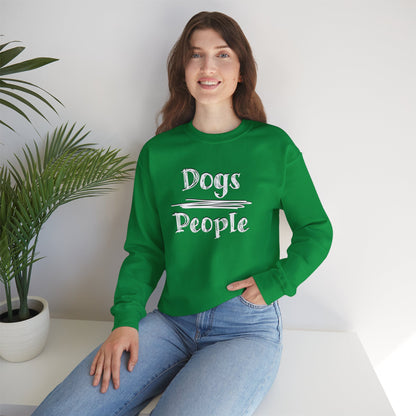 Dogs Over People Crewneck Sweatshirt