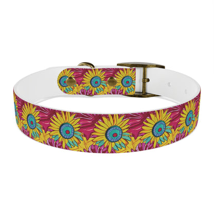 Daisies Pattern Dog Collar