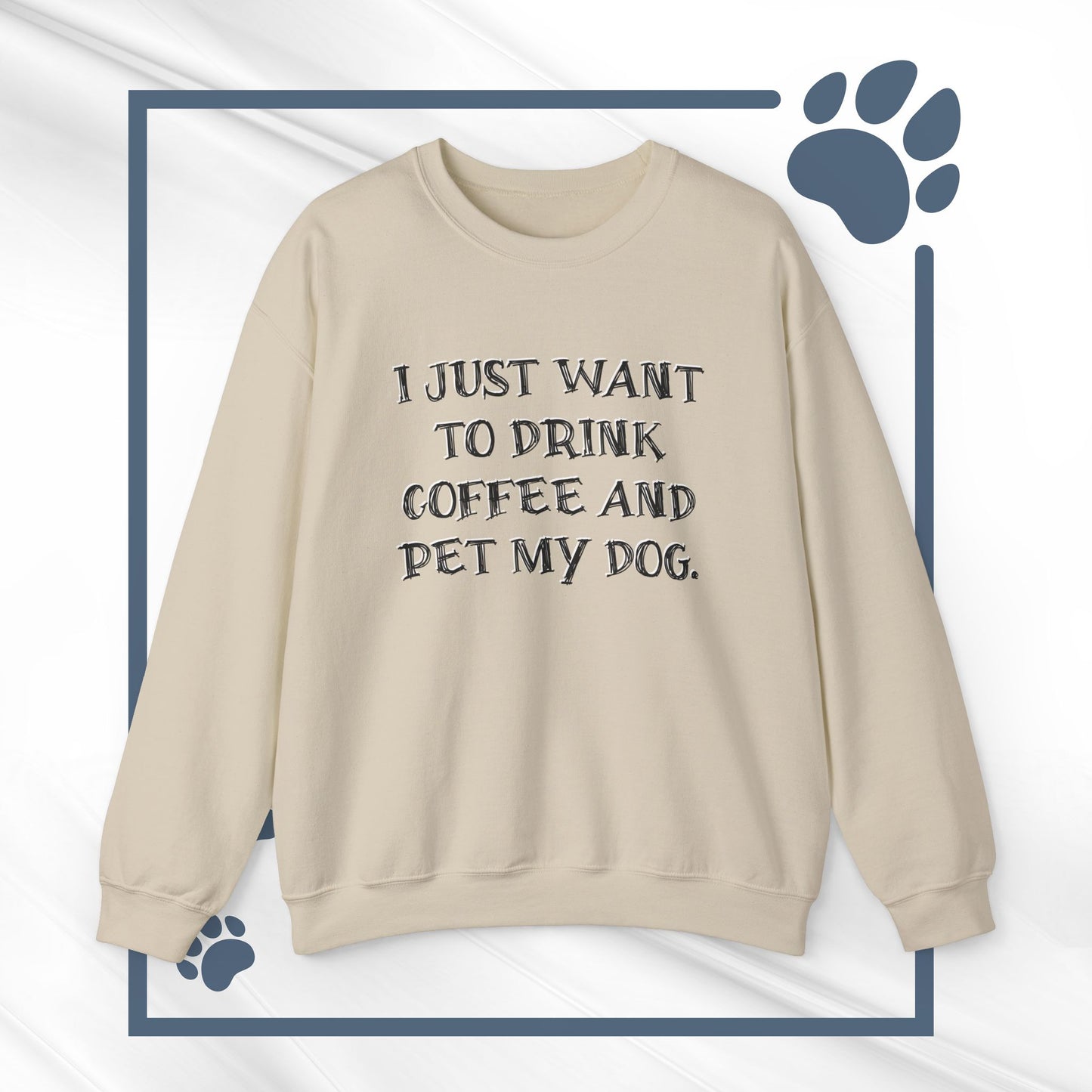 Coffee & Canines Crewneck Sweatshirt