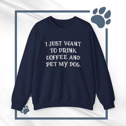 Coffee & Canines Crewneck Sweatshirt