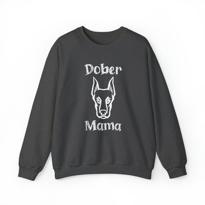 Proud Dober Mom Crewneck Sweatshirt