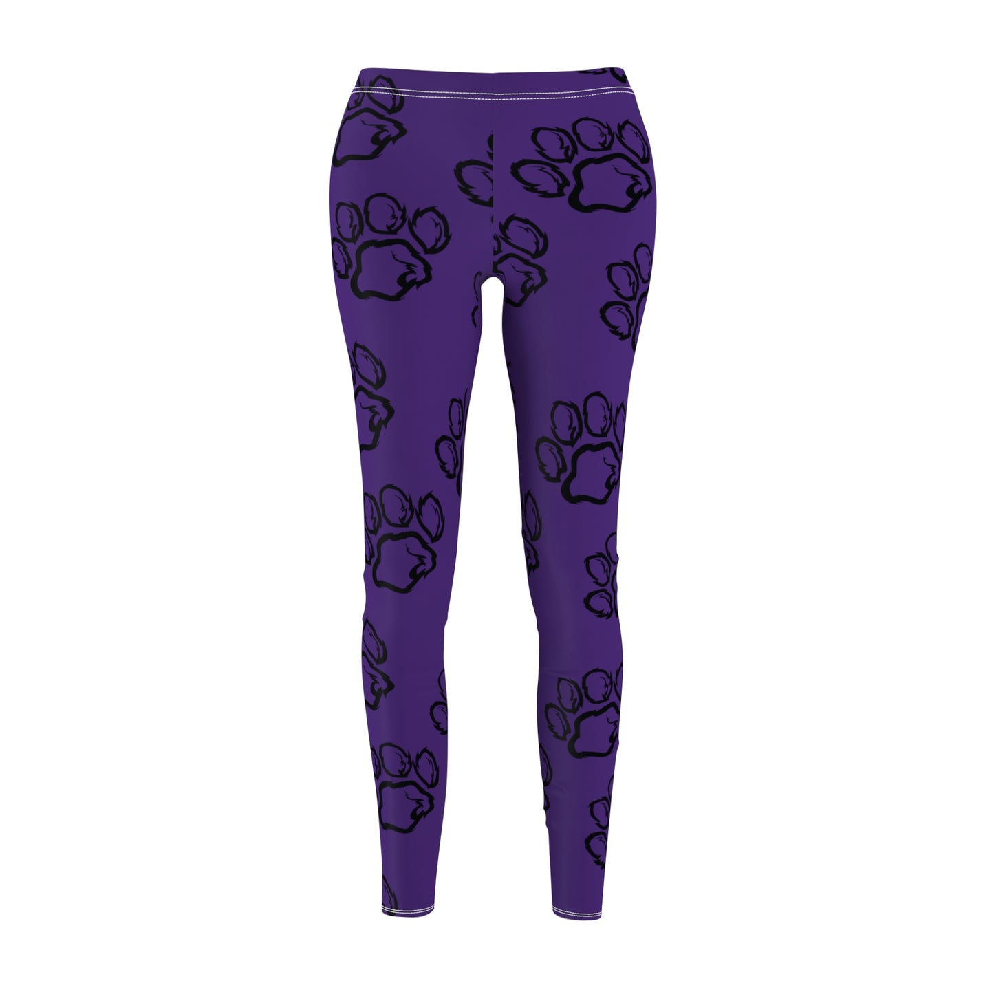 Purple Paws & Play Leggings