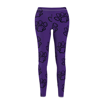 Purple Paws & Play Leggings