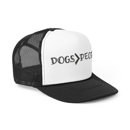 Dogs > People Trucker Hat for the Fashion-Forward Dog Lover