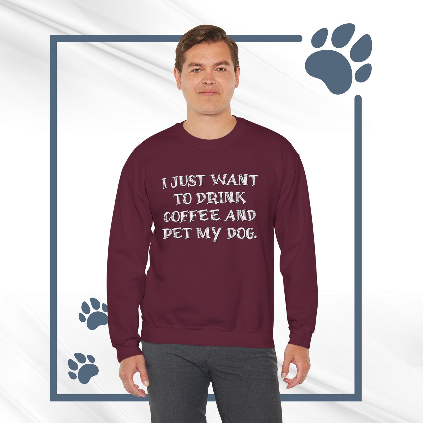 Coffee & Canines Crewneck Sweatshirt