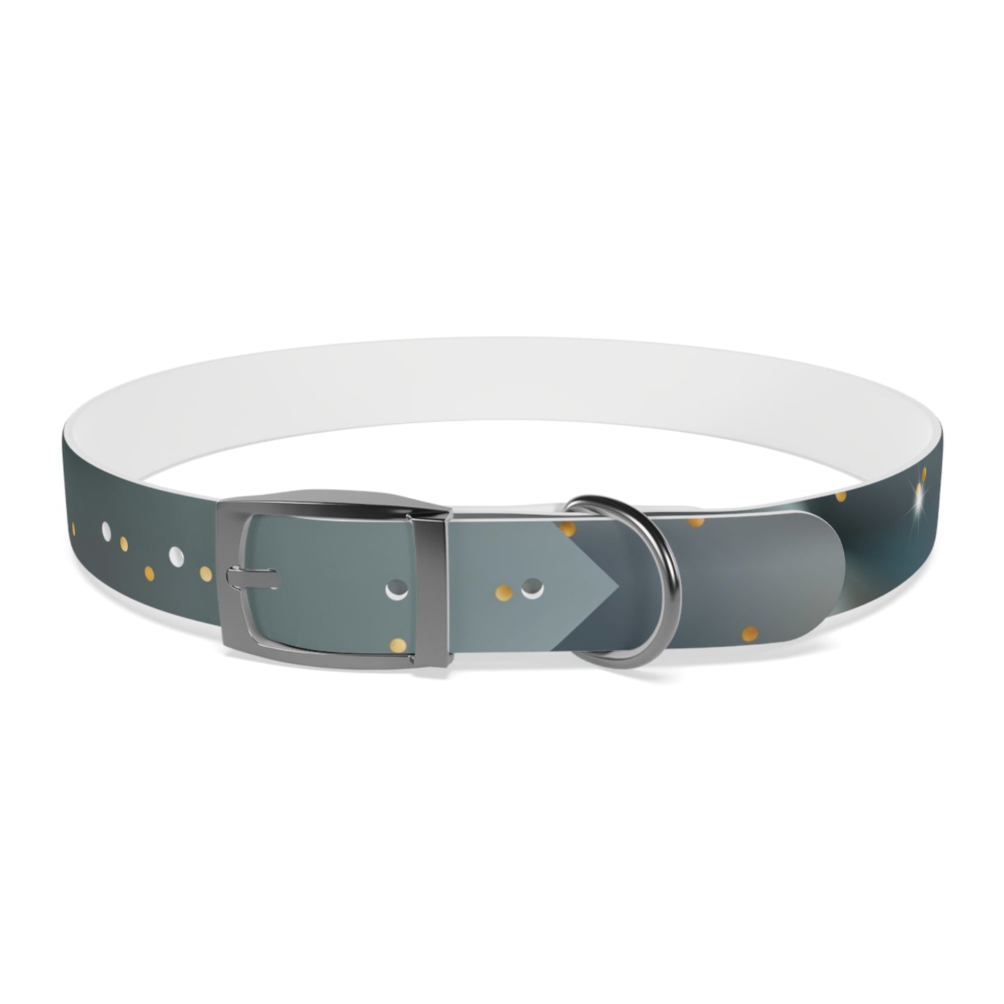 Liquid Metal Personalized Dog Collar