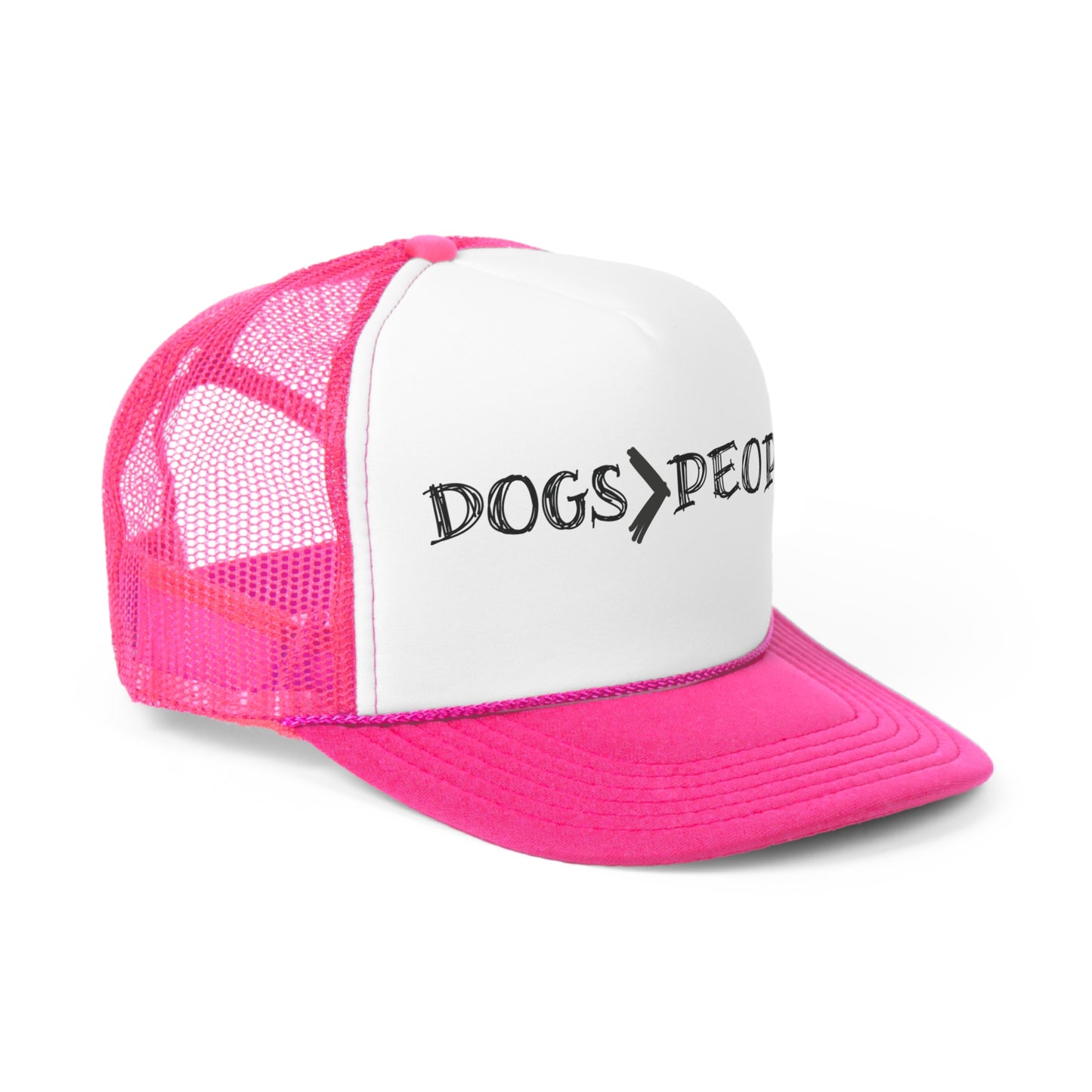 Dogs > People Trucker Hat for the Fashion-Forward Dog Lover