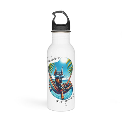 Sunshine on my mind Stainless Steel Water Bottle