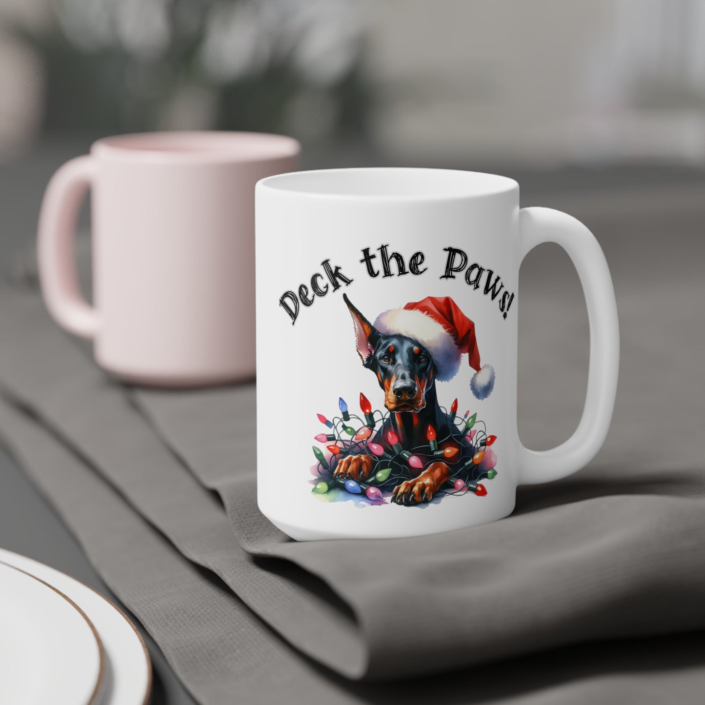 Deck The Paws! Christmas Mug