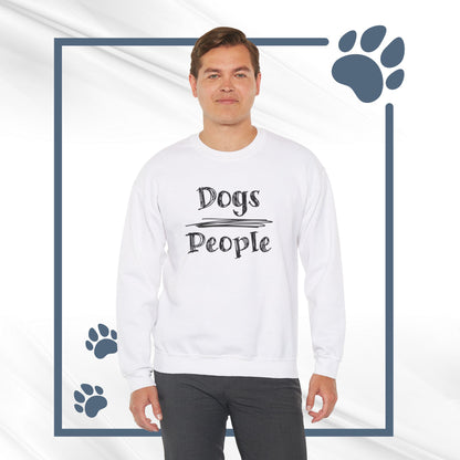 Dogs Over People Crewneck Sweatshirt