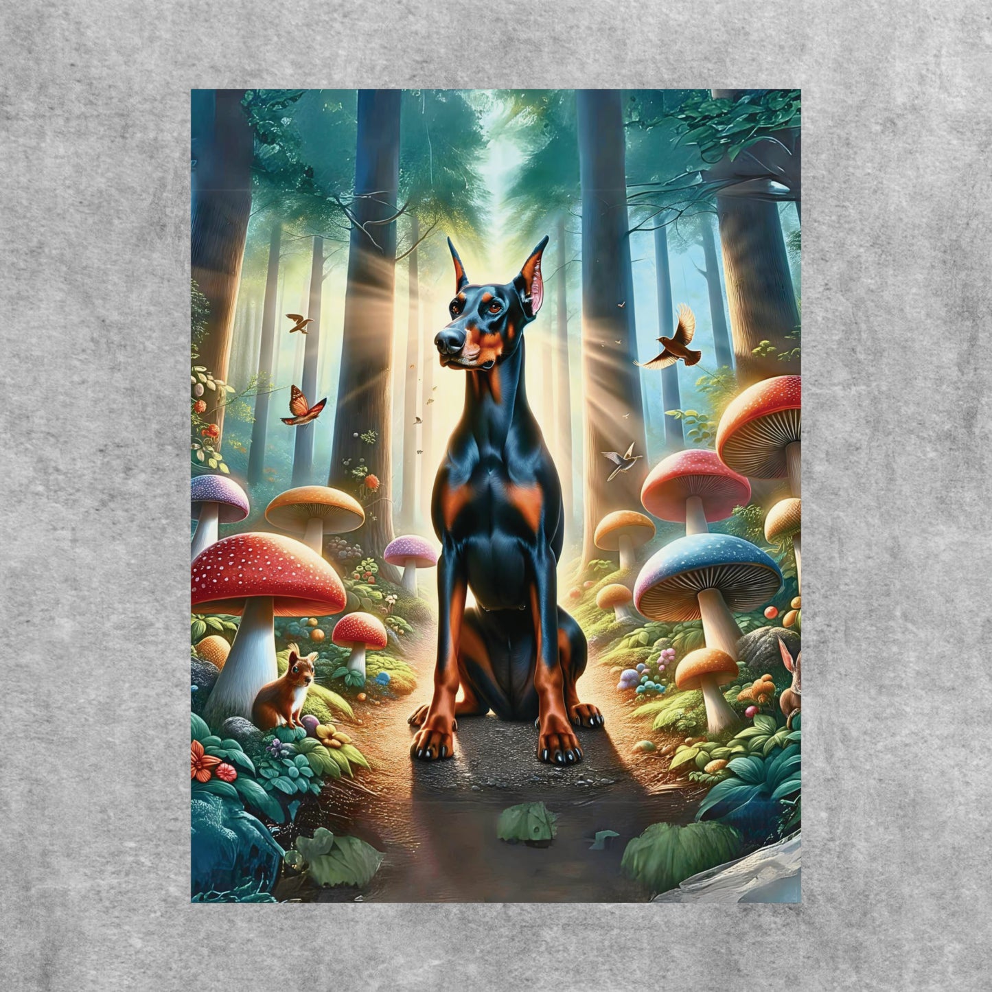 Doberman Whisperer of the Woods