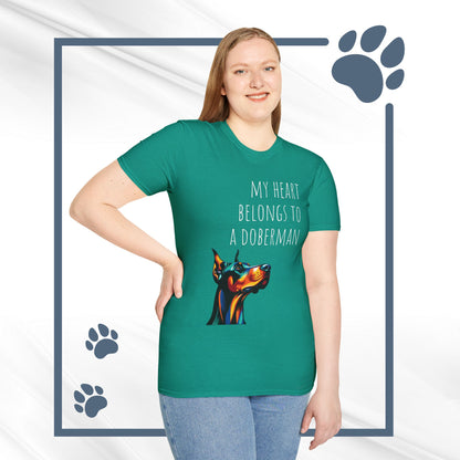 Doberman Lover Unisex Tee