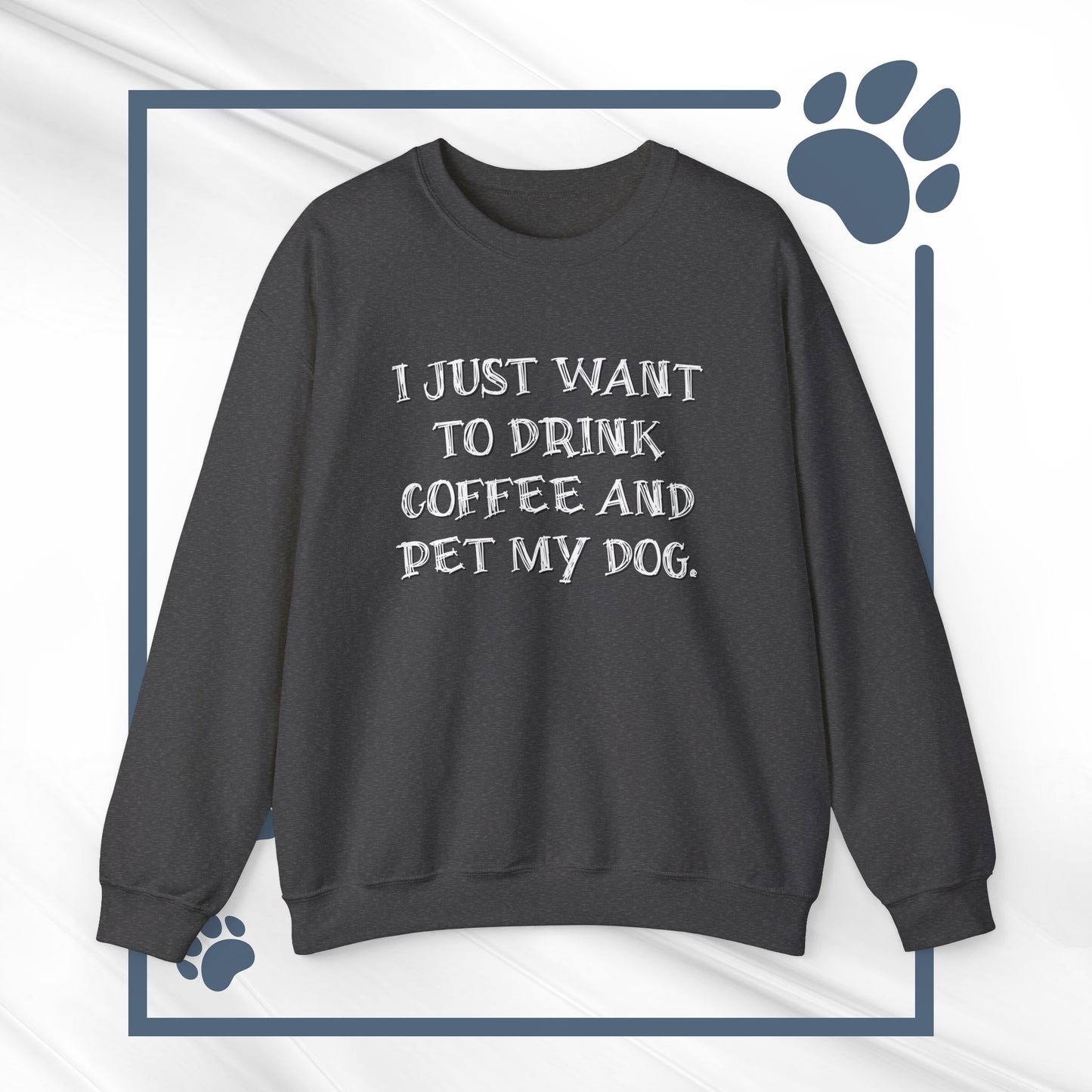 Coffee & Canines Crewneck Sweatshirt