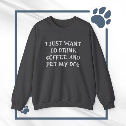 Coffee & Canines Crewneck Sweatshirt