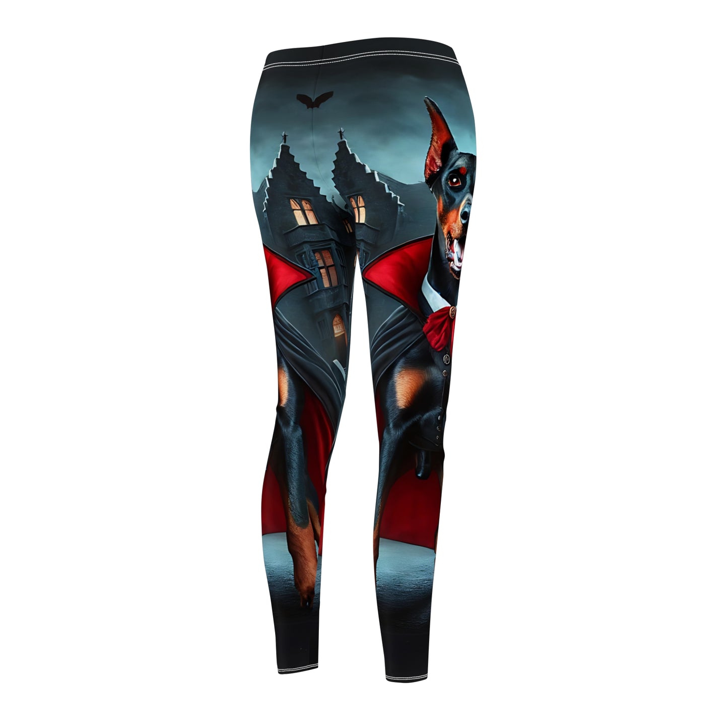 Vampire Dobie Halloween Leggings