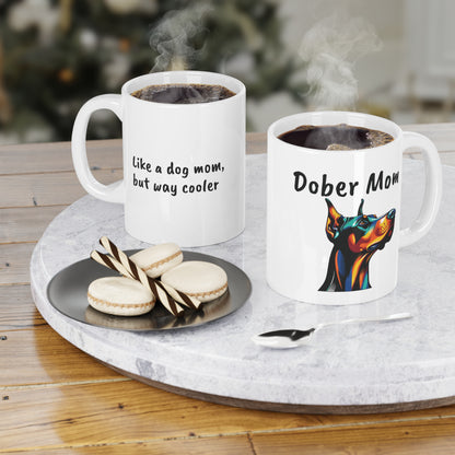 'Dober Mom' Coffee Mug