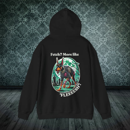 Halloween Doberman Zombie Hoodie